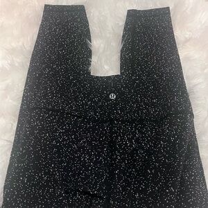 lululemon athletica Black and White Speckled Pants